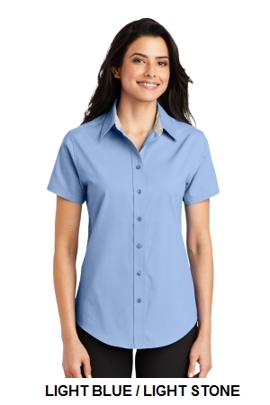 Port Authority - Ladies Short Sleeve Easy Care Shirt. (L508)